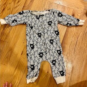 Winter Water Factory bear footie 3m